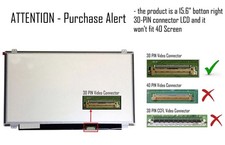 For MSI GE60 MS-16GF 15.6" FHD LCD LED Laptop Panel Screen 1920x1080 LTN156HL01