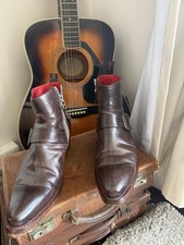 Jeffery West Size 9 Brown Zip