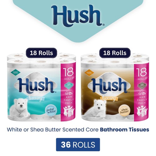 Hush white shea butter - white,