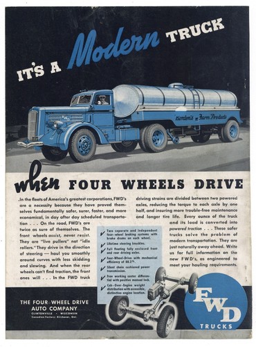 1938 fwd four wheel drive - fwd,