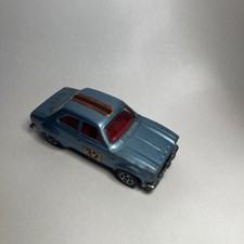 Vintage Corgi Juniors Ford Escort Mk I (Mark 1) Blue rally Car Whizz Wheels