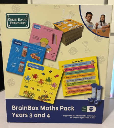 Brainbox maths pack years - pack,