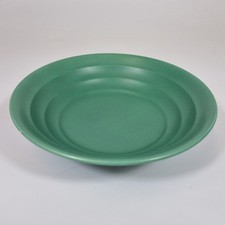 Vintage Wedgwood Matt Green Bowl Keith Murray? 17cm Diameter