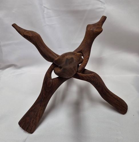 Hand carved wood one - hand,