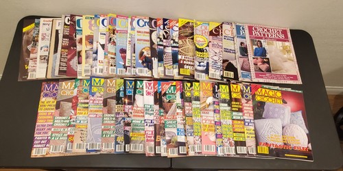 Vintage crochet magazine lot - vintage,