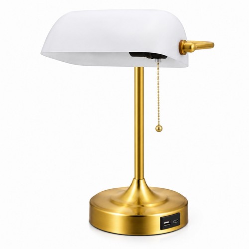 Gyrovu bankers desk lamp usb - gyrovu, usb-c