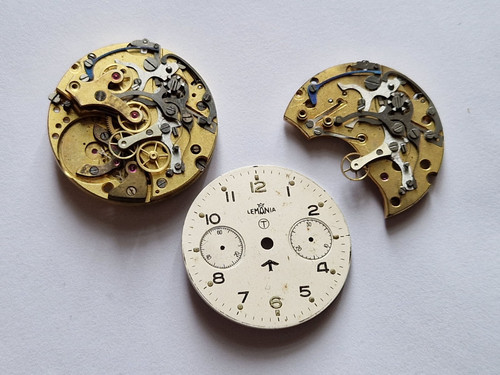 Military lemania watch parts - military,