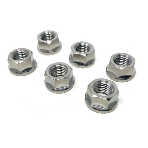 Rear sprocket nuts titanium - nuts,