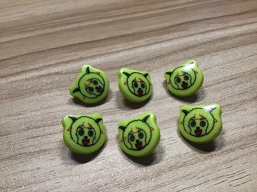 Acrylic shank buttons - acrylic,
