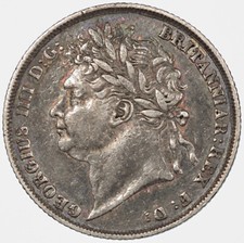 1824 Shilling George IV ~ Nice