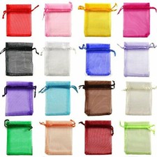 Organza Bag Gift Bags Wedding Party Favour Candy Jewellery Pouch Large / Small