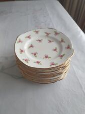 Vintage 1950 Duchess Rosebud Tea plate set. In Excellent Condition