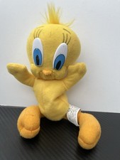 Tweetie Pie Plush Soft Toy Looney Tunes 1997 Vintage Play By Play 20cm