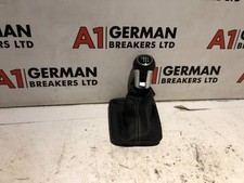 GENUINE 13-19 VW GOLF GTD MK7 6 SPEED LEATHER GEAR KNOB