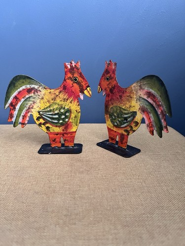 Vintage rooster ornaments hand - rooster,
