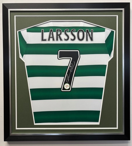 Henrik larsson signed and - henrik,