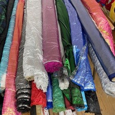 Dress fabric metallic lamé - fabric,
