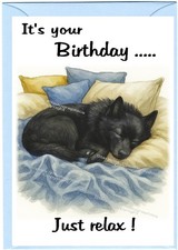 Schipperke Dog (4"x 6")