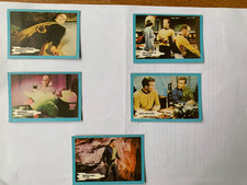 Star Trek Trading Cards A&BC , 5 cards. Issued 1969