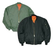 Mens MA1 Flight Bomber Jacket