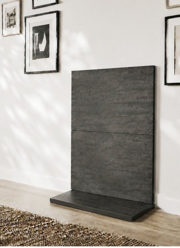 Wooden hearth and back panel - hearth,