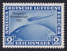GERMANY 1933 Chicagofahrt 2m