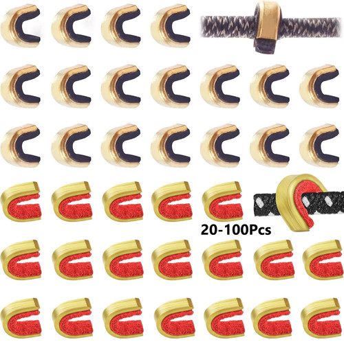 Brass bow string - bow, nock