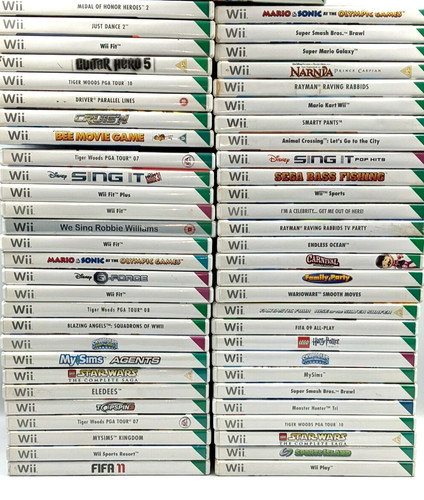 Various nintendo wii games - games,