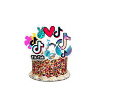 TIK TOK 6 pcs  set Cake