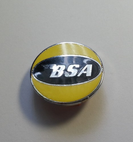 Bsa enamel lapel pin badge - enamel, cap