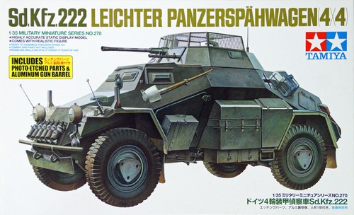 Tamiya kfz 222 - 1/35, sd.kfz.