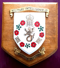 MI5 - Mi5 Beautiful Hand Painted Mess Plaque or Shield