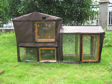BUNNY BUSINESS HUTCH COVER COVERS TO FIT THE GROVE HUTCH & RUN RABBIT