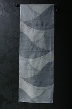 Japanese Fabric Silk Textile Vintage Kimono Antique Patch TSUMUGI 40.9"/KIK95/60