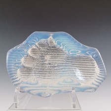 Unusual Opalescent Art Glass