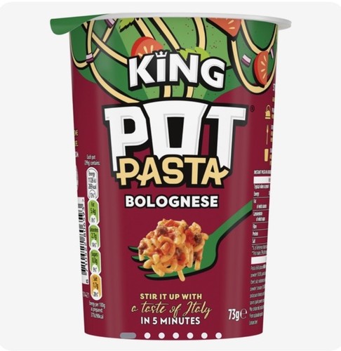Pot noodle king - king,