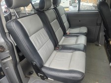 VW TRANSPORTER T5.T6.T61 LEATHER  REAR SEATS 2+1