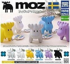 moz All 6 set Gashapon toys
