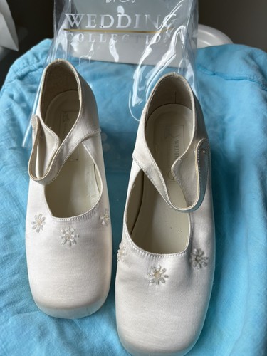 Girls satin bridesmaid flower - girls,