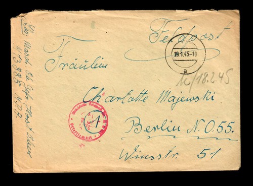 Field post navy - post, 19.1.45,