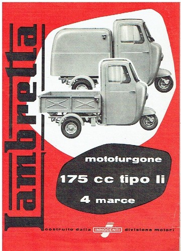 Lambretta 175li motor - 175li,
