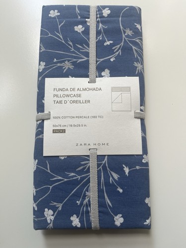 Zara home blue floral - home,