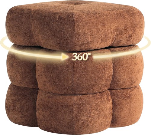 360 swivel flower ottoman - 360°,