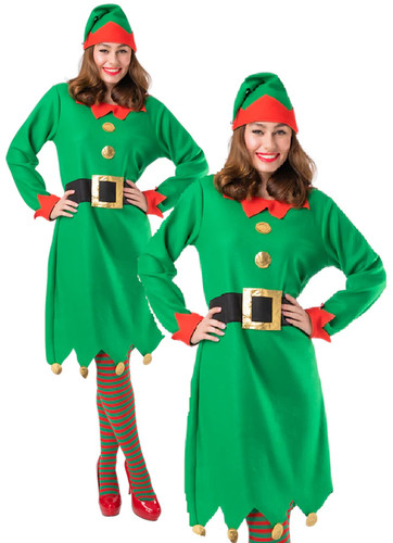 Santa helper dress - dress, ladies