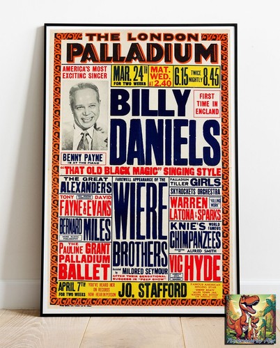 London palladium billy daniels - palladium,