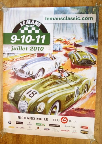 Mans car race - race, vintage