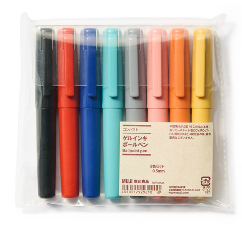 Muji compact gel ink ballpoint - muji,