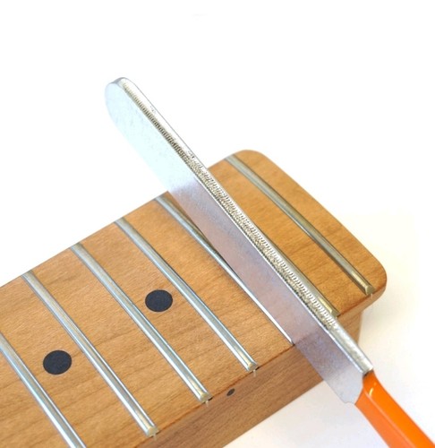 Fret crowning end dressing - crowning,
