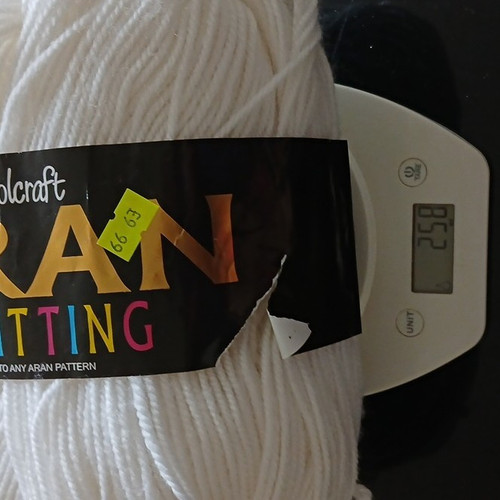 Woolcraft aran knitting yarn - knitting,