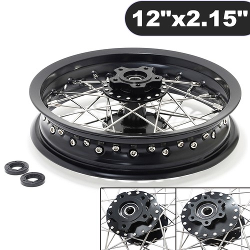 Rear wheel hub - 12"x2.15",